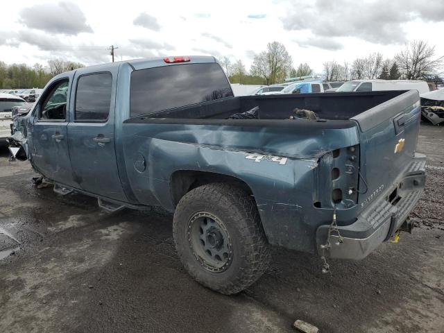 CHEVROLET SILVERADO 2014 teal  diesel 1GC1KXC87EF190134 photo #3