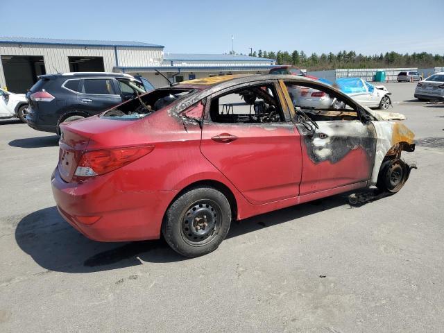 Vin: kmhct4ae3eu614672, lot: 54385245, hyundai accent gls 20143