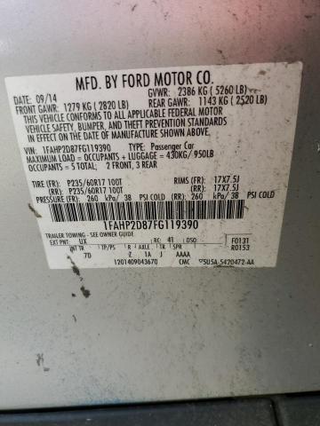 2015 FORD TAURUS SE - 1FAHP2D87FG119390