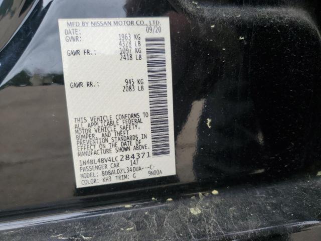 2020 NISSAN ALTIMA S - 1N4BL4BV4LC284371