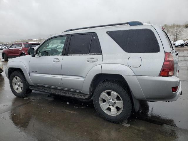 TOYOTA 4RUNNER SR 2004 silver 4dr spor gas JTEBU14R840033762 photo #3