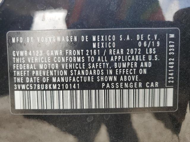 2019 VOLKSWAGEN JETTA S - 3VWC57BU8KM210141