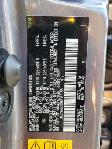 2017 LEXUS NX 200T BA - JTJYARBZXH2061188