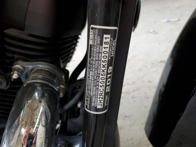 2019 HONDA VT750 C JH2RC5005KK500181