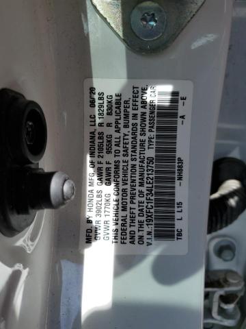 2020 HONDA CIVIC EX - 19XFC1F34LE213750