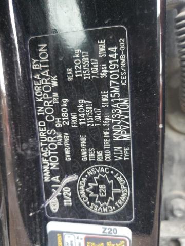 2021 KIA SOUL EV LI KNDJ33A15M7019144