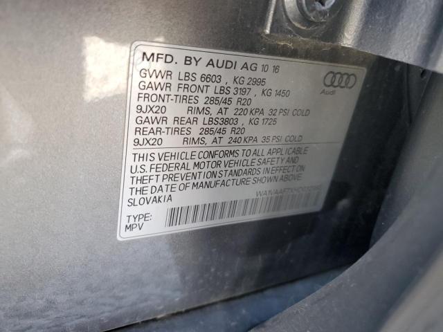 2017 AUDI Q7 PRESTIG - WA1VAAF7XHD032983