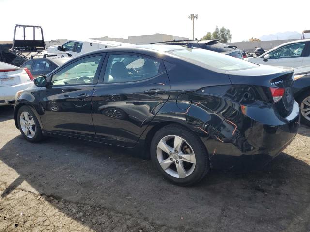 HYUNDAI ELANTRA GL 2013 black  gas 5NPDH4AE8DH252826 photo #3