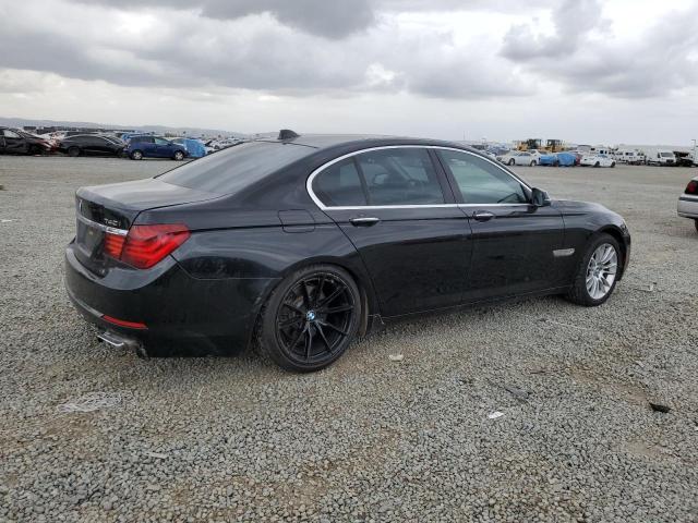 BMW 740 I 2015 black sedan 4d gas WBAYA6C54FD826777 photo #4