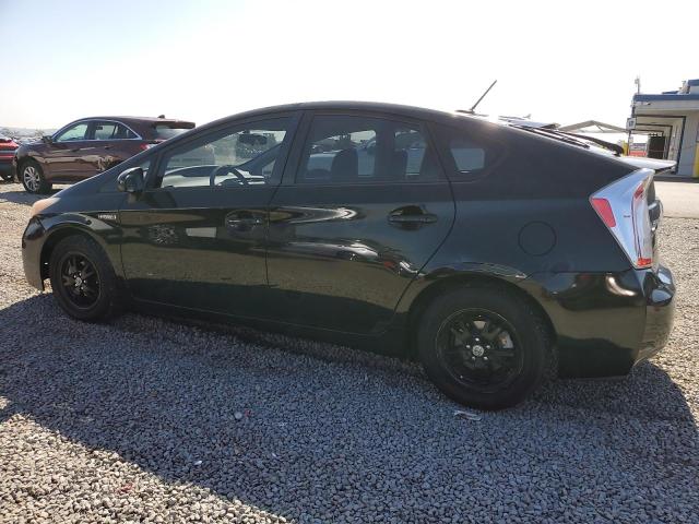 TOYOTA PRIUS 2012 black  hybrid engine JTDKN3DU6C1517021 photo #3