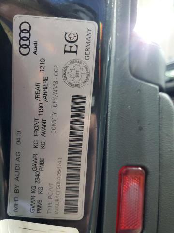 2019 AUDI S5 PREMIUM - WAUB4CF58KA054741