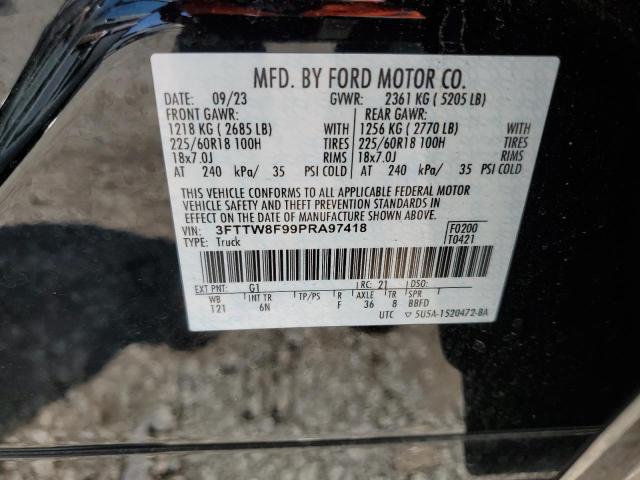 2023 FORD MAVERICK X - 3FTTW8F99PRA97418