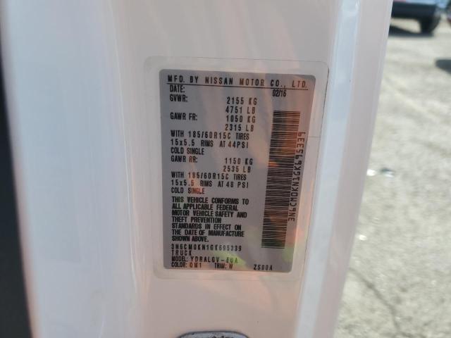 2016 NISSAN OTHER 3N6CM0KN1GK695339