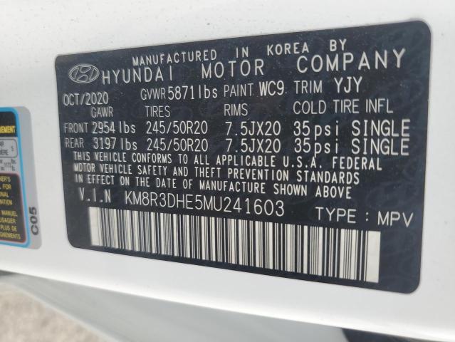 2021 HYUNDAI PALISADE S - KM8R3DHE5MU241603