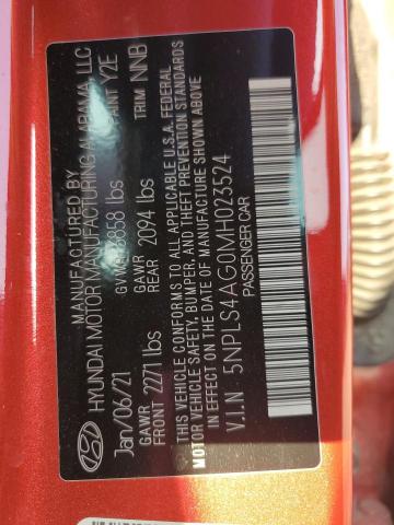 2021 HYUNDAI ELANTRA SE - 5NPLS4AG0MH023524