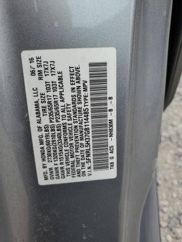 2016 HONDA ODYSSEY SE - 5FNRL5H37GB114485