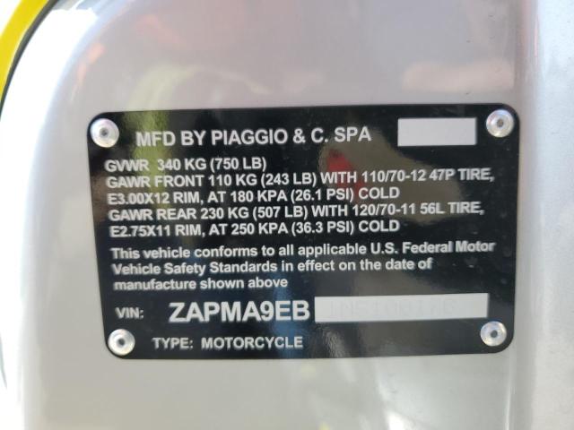 2022 VESPA ELETTRICA - ZAPMA9EB1N5100176