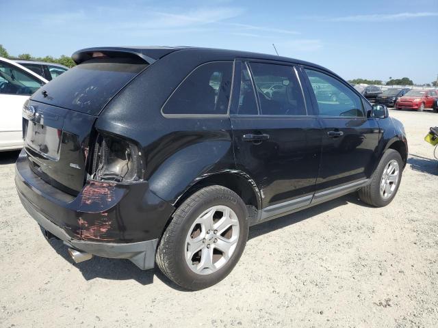 FORD EDGE SEL 2014 black  gas 2FMDK3JC3EBA83415 photo #4