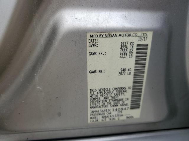 2018 NISSAN ALTIMA 2.5 - 1N4AL3AP1JC140847