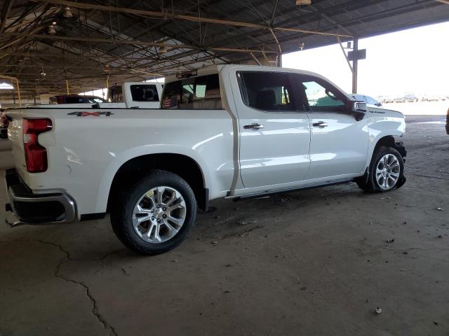 CHEVROLET SILVERADO 2023 white  diesel 1GCUDGE80PZ222282 photo #4