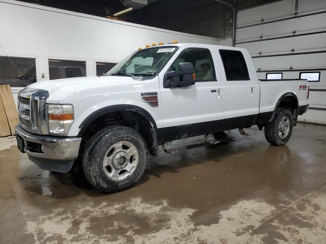 FORD F350 SUPER 2010 white crew pic diesel 1FTWW3BR1AEA98739 photo #1