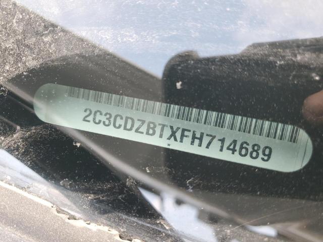 2015 DODGE CHALLENGER - 2C3CDZBTXFH714689