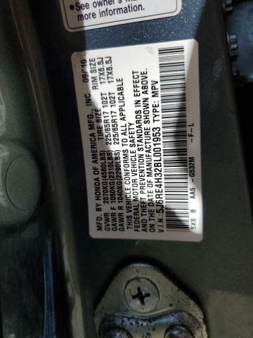 2011 HONDA CR-V LX - 5J6RE4H32BL001953