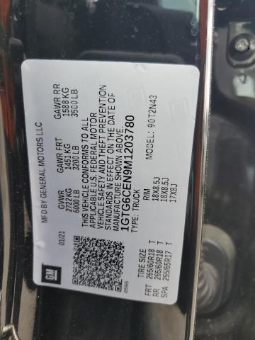 2021 GMC CANYON ELE 1GTG6CEN9M1203780