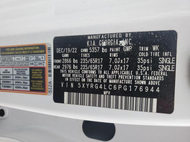2023 KIA SORENTO LX - 5XYRG4LC6PG176944