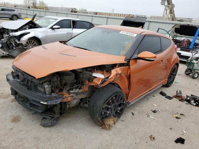 Vin: kmhtc6ae7fu243223, lot: 51787455, hyundai veloster turbo 2015 img_1