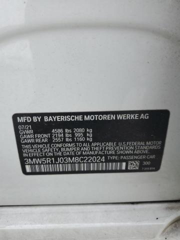2021 BMW 330I - 3MW5R1J03M8C22024