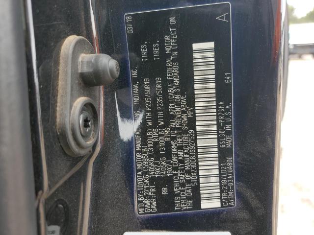 5tdxz3dc8js927529 - 2018 Toyota sienna se - #51646955