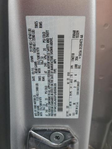 2015 FORD ESCAPE TIT - 1FMCU0J9XFUB55635