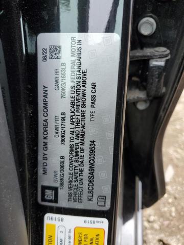 2022 CHEVROLET SPARK 1LT - KL8CD6SA9NC039534