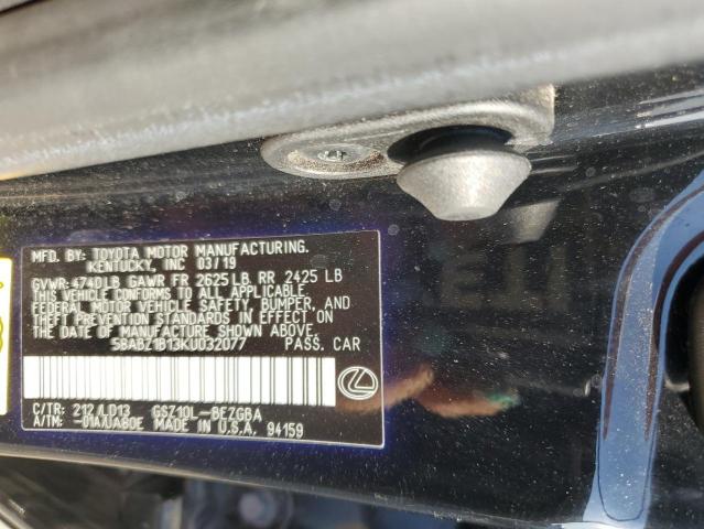 2019 LEXUS ES 350 - 58ABZ1B13KU032077