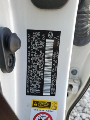 2017 LEXUS CT 200 JTHKD5BH8H2296963