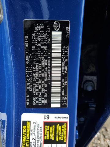 2025 TOYOTA CAMRY XSE - 4T1DAACK1SU081549