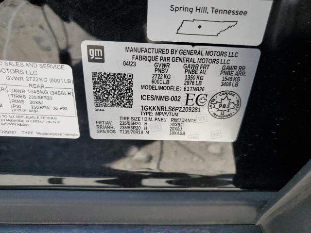 2023 GMC ACADIA SLE - 1GKKNRLS6PZ209281