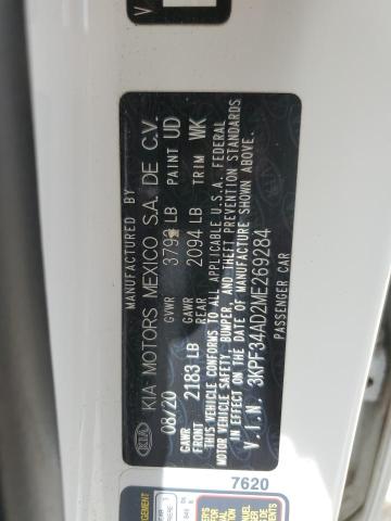 2021 KIA FORTE GT L - 3KPF34AD2ME269284