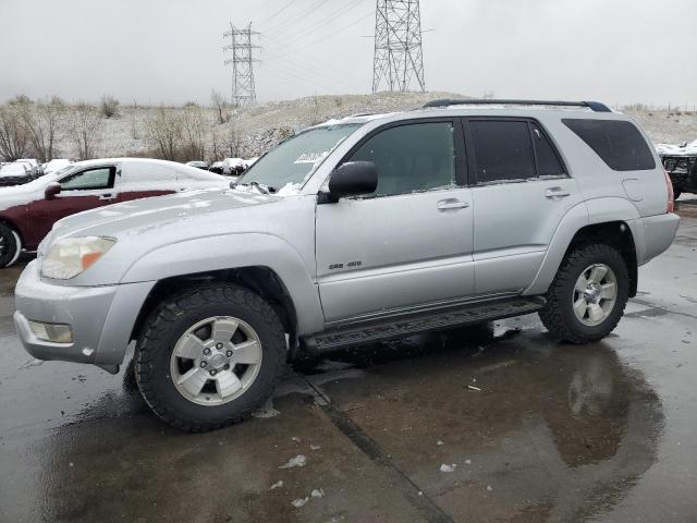 TOYOTA 4RUNNER SR 2004 silver 4dr spor gas JTEBU14R840033762 photo #1