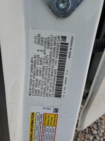 2022 HONDA CIVIC SPOR - 2HGFE2F54NH514805