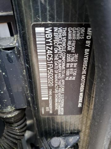 2015 BMW I3 REX - WBY1Z4C51FV502020