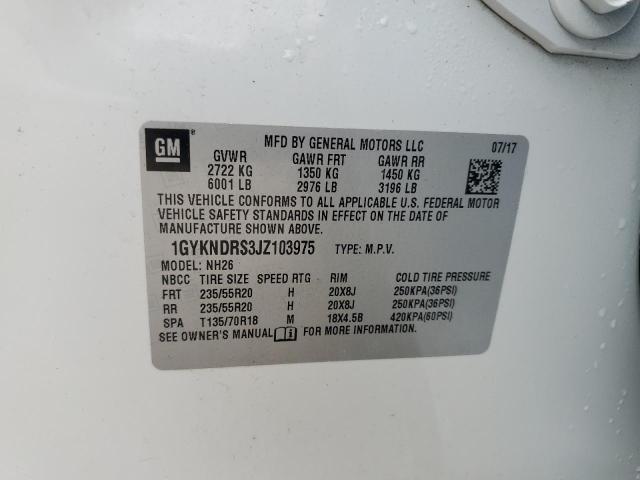 2018 CADILLAC XT5 LUXURY - 1GYKNDRS3JZ103975