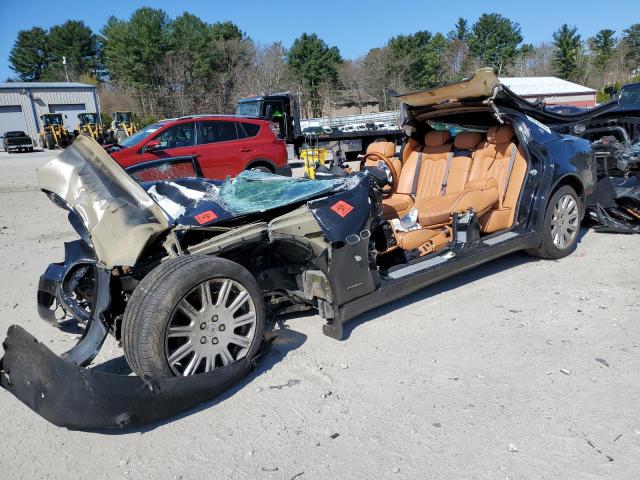 MASERATI QUATTROPOR 2007 black sedan 4d gas ZAMCE39A370027615 photo #1