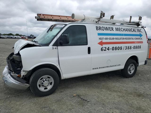CHEVROLET EXPRESS G2 2014 white  flexible fuel 1GCWGFCA6E1100599 photo #1