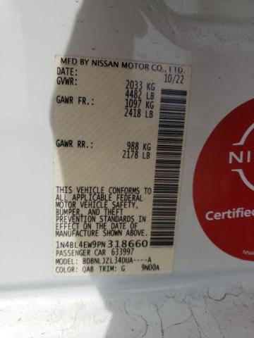 2023 NISSAN ALTIMA SL - 1N4BL4EW9PN318660