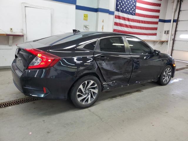 HONDA CIVIC EX 2018 black  gas 2HGFC2F75JH573623 photo #4
