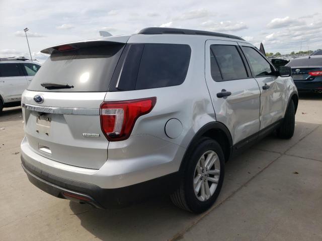 FORD EXPLORER 2017 silver  gas 1FM5K7BH8HGE29655 photo #4