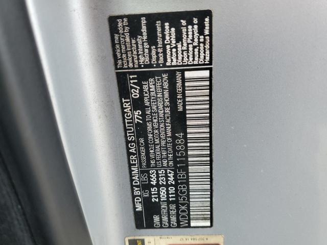 2011 MERCEDES-BENZ E 350 - WDDKJ5GB1BF115884