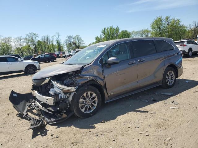 Vin: 5tdkrkec4ms011762, lot: 54073975, toyota all models le 2021 img_1